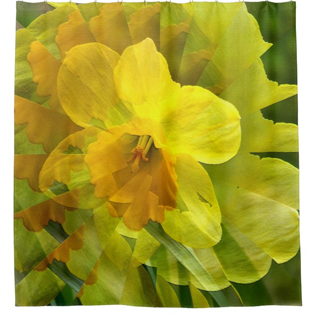 Origami Daffodil....... Duschvorhang (Vorderseite)
