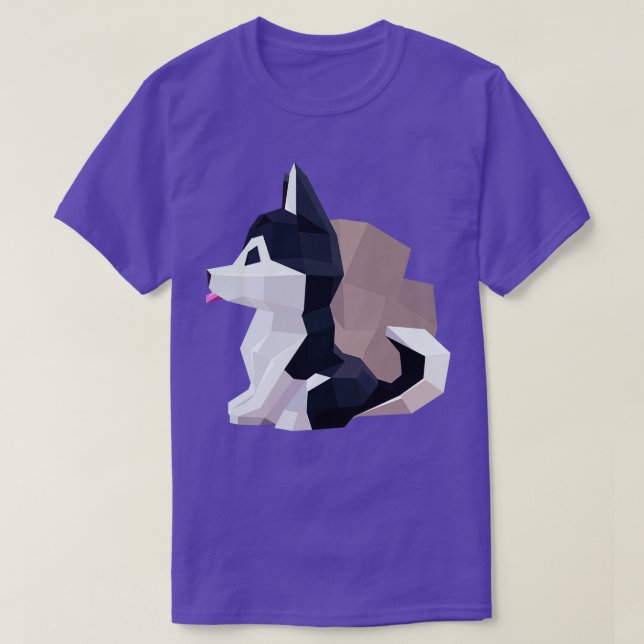 Origami Dog T-Shirt (Design vorne)