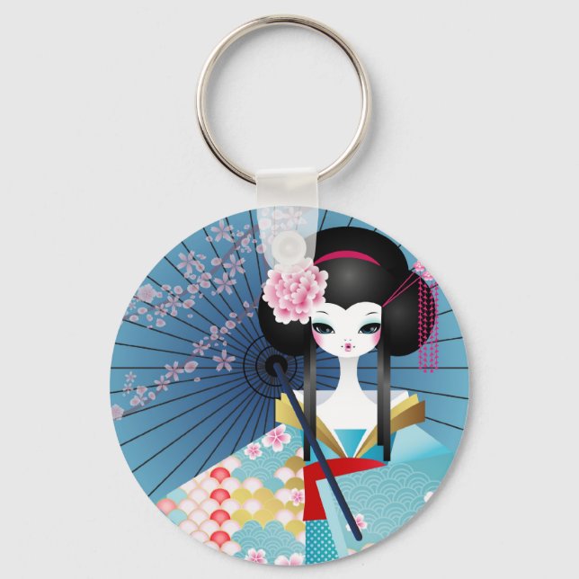 Origami Doll Schlüsselanhänger (Vorderseite)