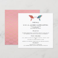 Origami Doves | Einladung zur Hochzeit