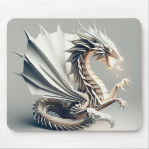 Origami Dragon Mousepad