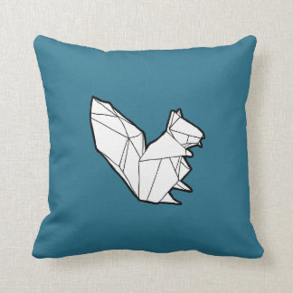 Origami Eichhörnchen-Kissen Kissen