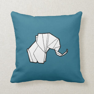 Origami Elefant-Kissen Kissen