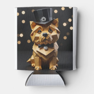 Origami Eleganter Hund Dosenkühler