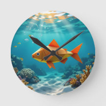 Origami-Fische und Seepferd