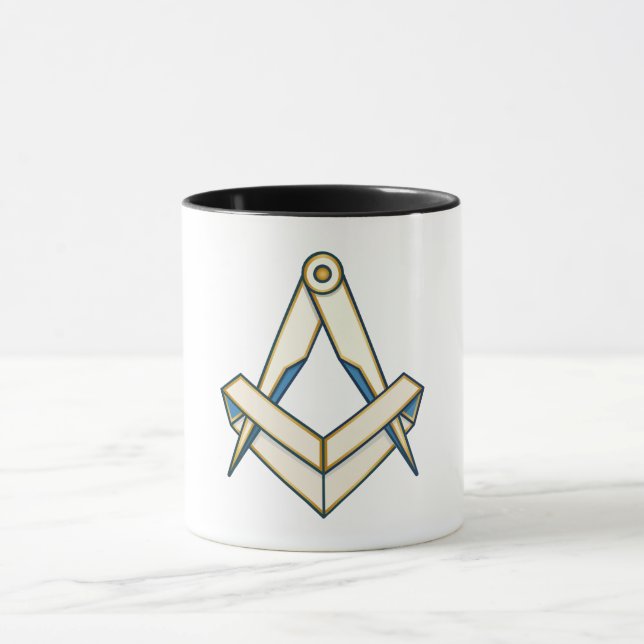 Origami-Freimaurersymbol Tasse (Zentrum)