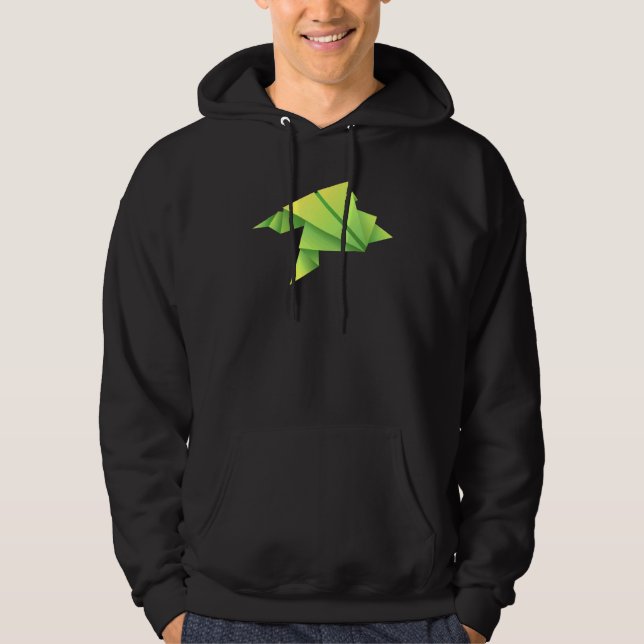 Origami Frog Hoodie (Vorderseite)