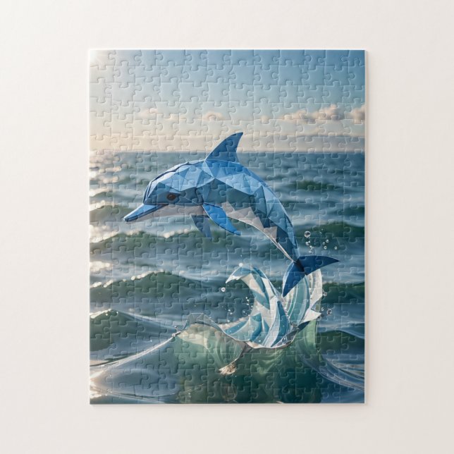 Origami Graceful Dolphin (Vertikal)