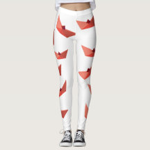Origami Hat Leggings