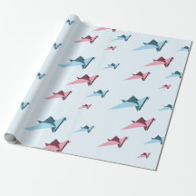 Origami japanischer Vorlagenpapierkran