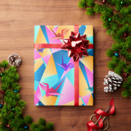 Origami Kaleidoscope Geschenkpapier