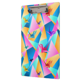 Origami Kaleidoskop Klemmbrett