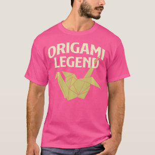 Origami Legend - Papierfalten Kunst japanischen Ur T-Shirt