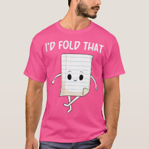 Origami Lover Paper Faltung Master Origamist Japan T-Shirt