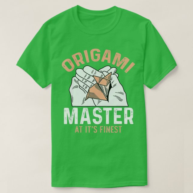 Origami Master Origamist T-Shirt (Design vorne)