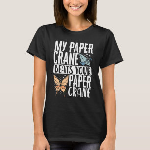 Origami Master Paper Faltcraft Handkrane mein Papi T-Shirt