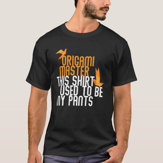 Origami Master Paper Folding Technology T-Shirt (Vorderseite)