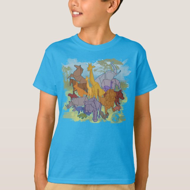 Origami Menagerie T-Shirt (Vorderseite)