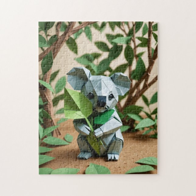 Origami Niedlich Koala (Vertikal)