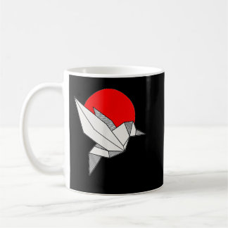 Origami Paper Bird Crane Japanisch Folding Art Jap Kaffeetasse