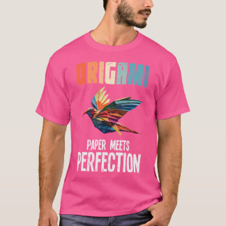 Origami Paper Faltung Art Lover Origami T-Shirt