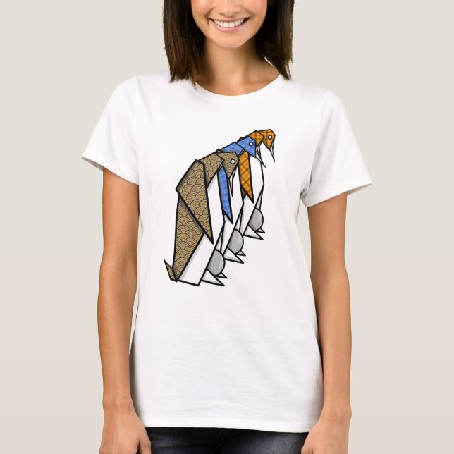 Origami Penguins T-Shirt (Vorderseite)