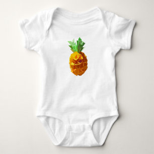Origami Pineaple Baby Bodysuit Strampler