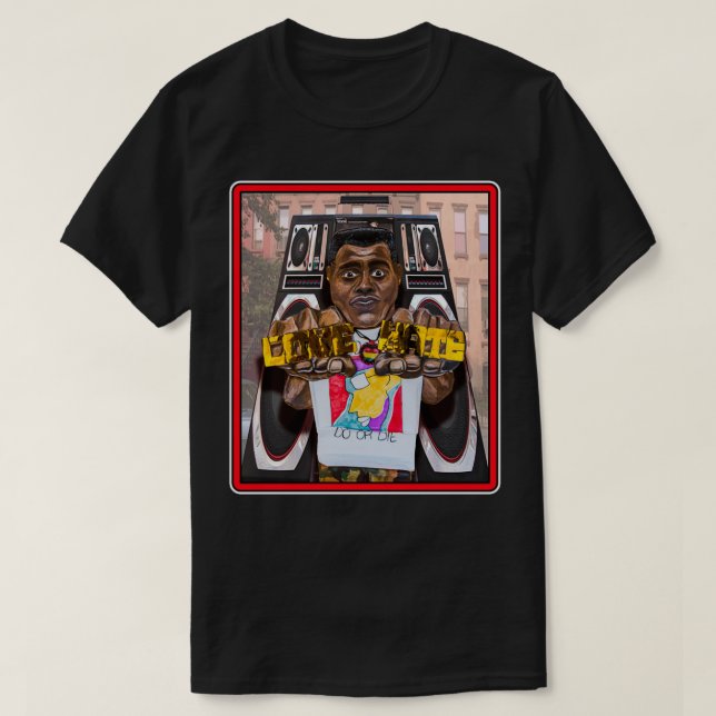Origami Radio Raheem 1 T-Shirt (Design vorne)