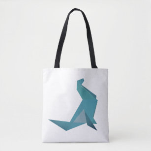 Origami Siegel Summer All-Over-Print Tote Bag Tasche