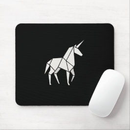 ORIGAMI UNICORN Mousepad