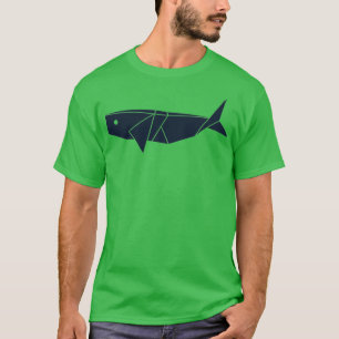 Origami Whale 3 T-Shirt