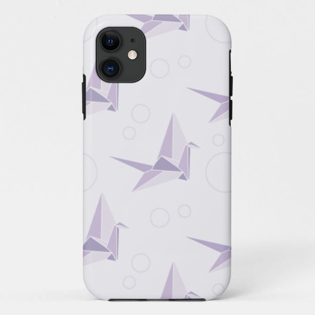 Origamikranich Case-Mate iPhone Hülle (Rückseite)