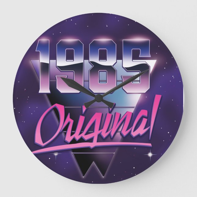 Original 1985 große wanduhr (Vorderseite)
