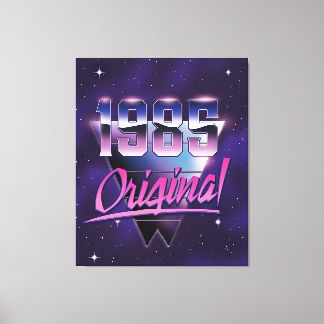 Original 1985 leinwanddruck (Vorderseite)