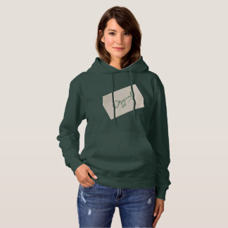 Original 1 Deep Forest Damen Pullover Kapuzenpullo
