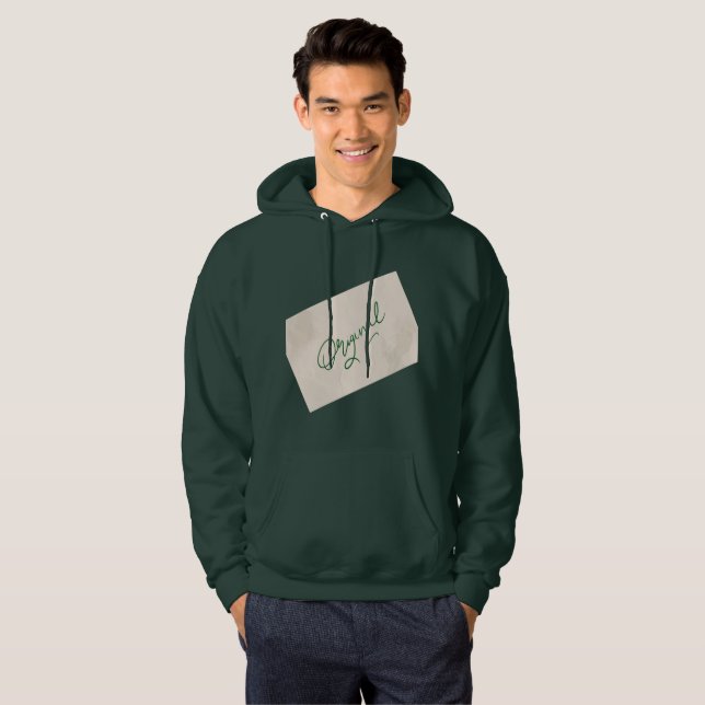 Original 1 Deep Forest Herren Pullover Kapuzenpull (Vorne ganz)