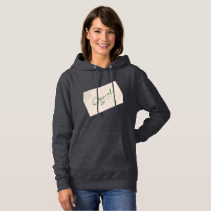 Original 1 Gris foncé Sweat à capuche pour femme 