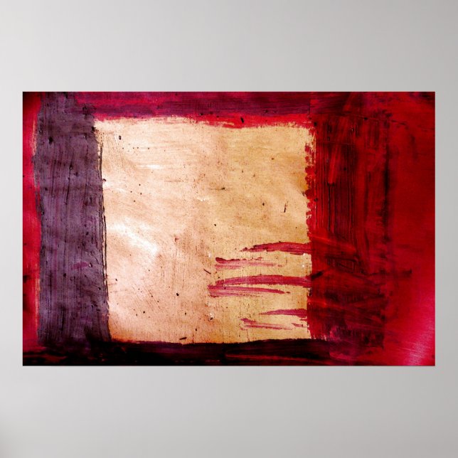 Original Abstract Art Print - Rothko Style Poster (Vorne)