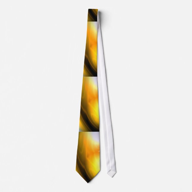 Original Abstrakt Art Neck Tie Krawatte (Vorderseite)