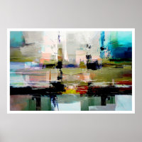 Original Abstrakte Kunst von Dushan