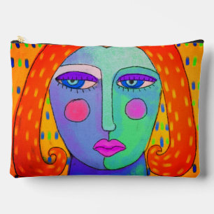 Original Abstraktes Digitalbild Zubehörtasche