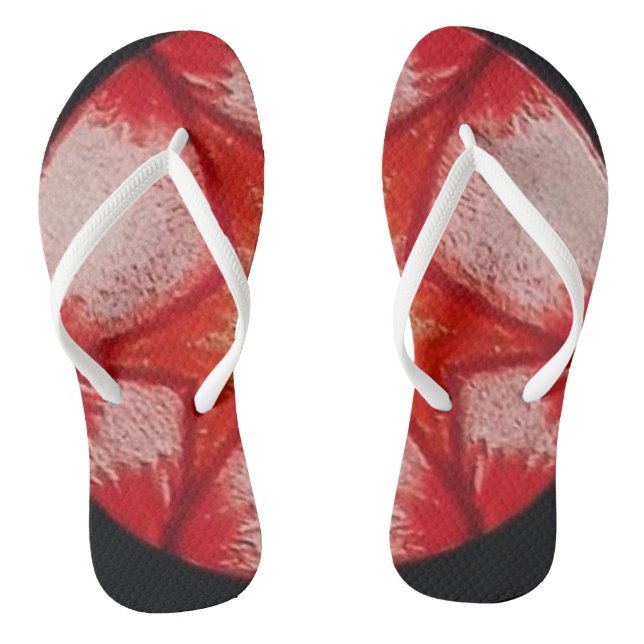 Original Art design Flip Flops (Fußbett)