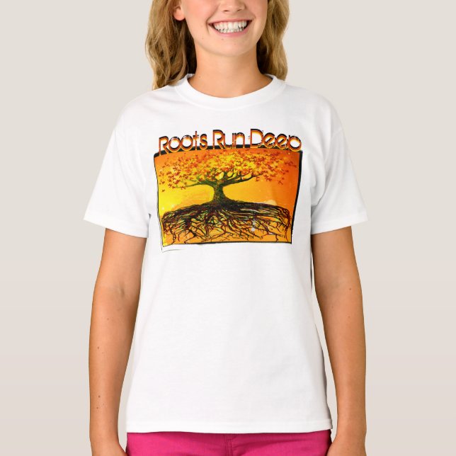 Original Art - Roots Run Deep T - Shirt (Vorderseite)