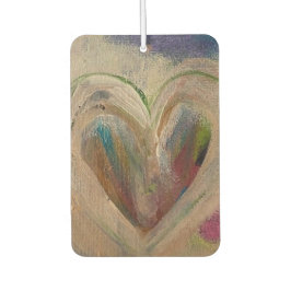 Original Art With Love Quote Car Air Freshener  Autolufterfrischer
