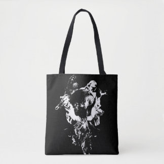 Original Art Work #3 Schwarzweiß Tasche