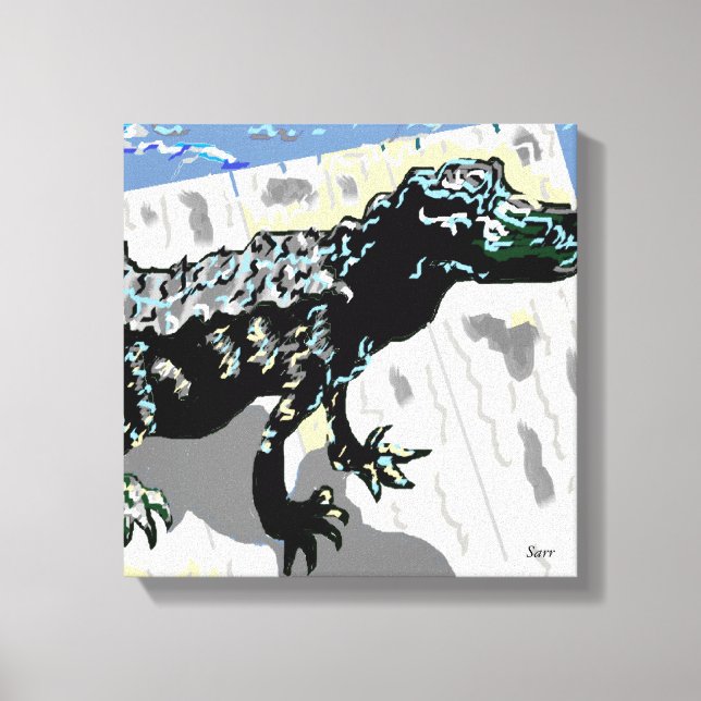 Original Art Work/Prints von Sarr Leinwanddruck (Vorderseite)