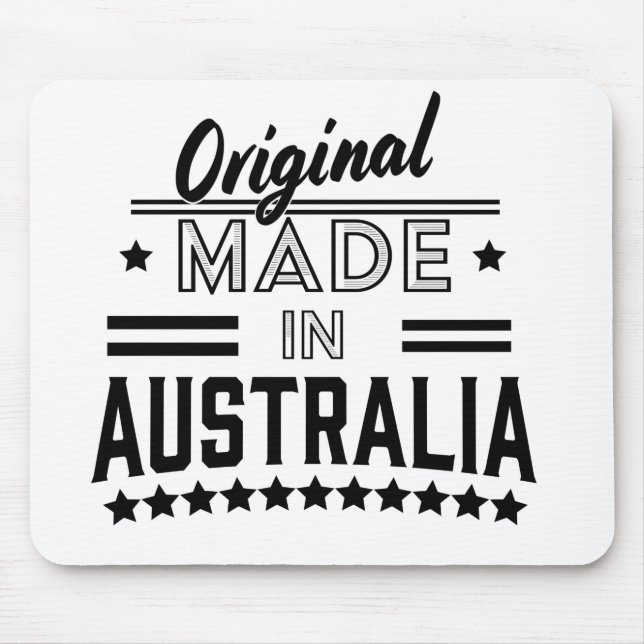 Original aus Australien Mousepad (Vorne)