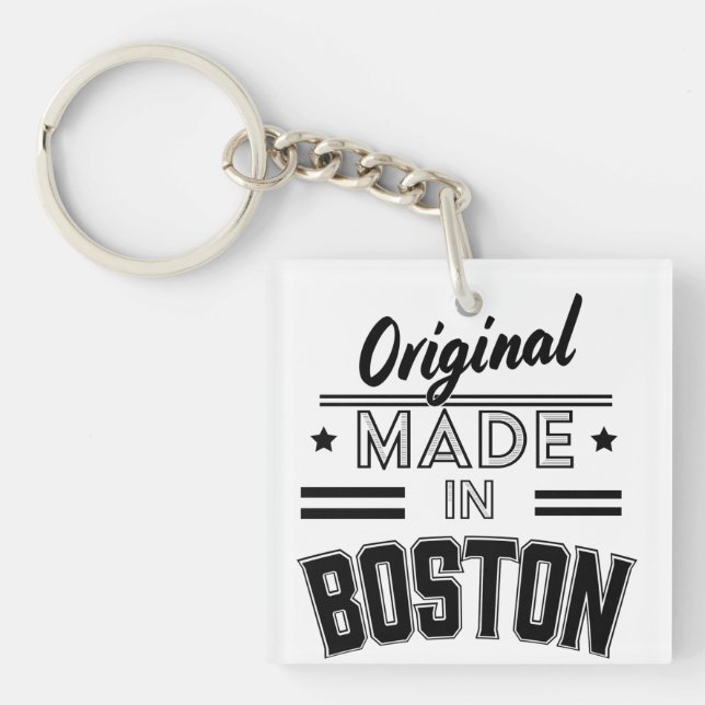 Original aus Boston Schlüsselanhänger (Vorderseite)