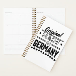 Original aus Deutschland Planer