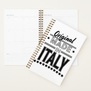 Original aus Italien Logo Planer